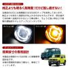 Front LED Turn Signals with Smoked Left and Right with Hyper Flash for Jimny and Jimny Sierra JB64 and Specially Designed Parts Lenses, Set, Resistor,