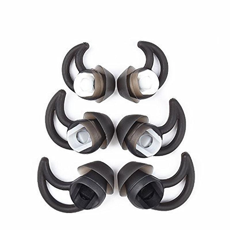 Earphones Silicone Case For BOSE IE2 QC30 Soundsport Covers Earbuds In-Ear Ear Pads Caps Eartips Earplugs Cushion 3pairs