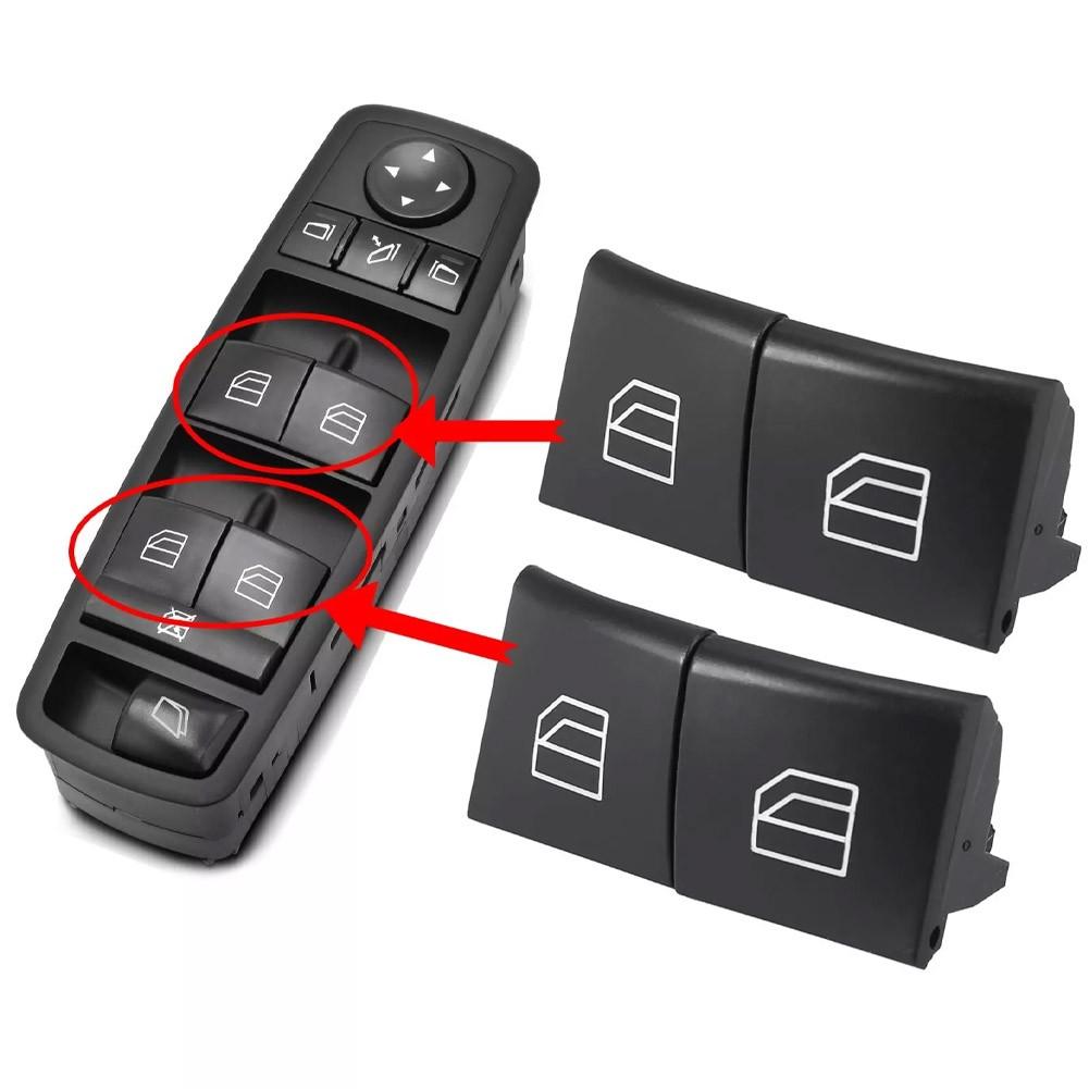 Накладка на кнопку стеклоподъемника для Mercedes ML GL R W164 X164 W251 Передняя установка