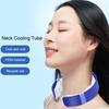 Summer Neck Cooling Tube Wearable Neck Cooler Lightweight Reusable Ice Cold Ring Outdoor Heatstroke Prevention Portable Neck Wrap Collar
