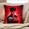 PC Stranger Pattern Pillow Cover Decorative Cushion Case for Living Room  Bedroom (Pillow Not Included)
