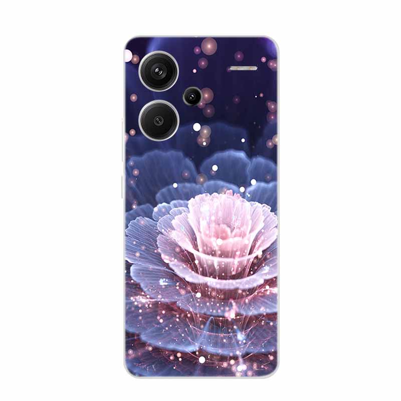 Чехол для Redmi Note 13 Pro+ Note13 Pro Plus Прозрачный Силиконовый Мягкий ТПУ Задняя Крышка Чехлы Для Xiaomi Redmi Note 13 Pro Plus 5G Чехол