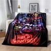 3DTerror FNAF-Five-Nights At Freddys Printed Blanket Home Flannel Comfortable Warm Sofa Bed Portable Children Adult Gift Blanket