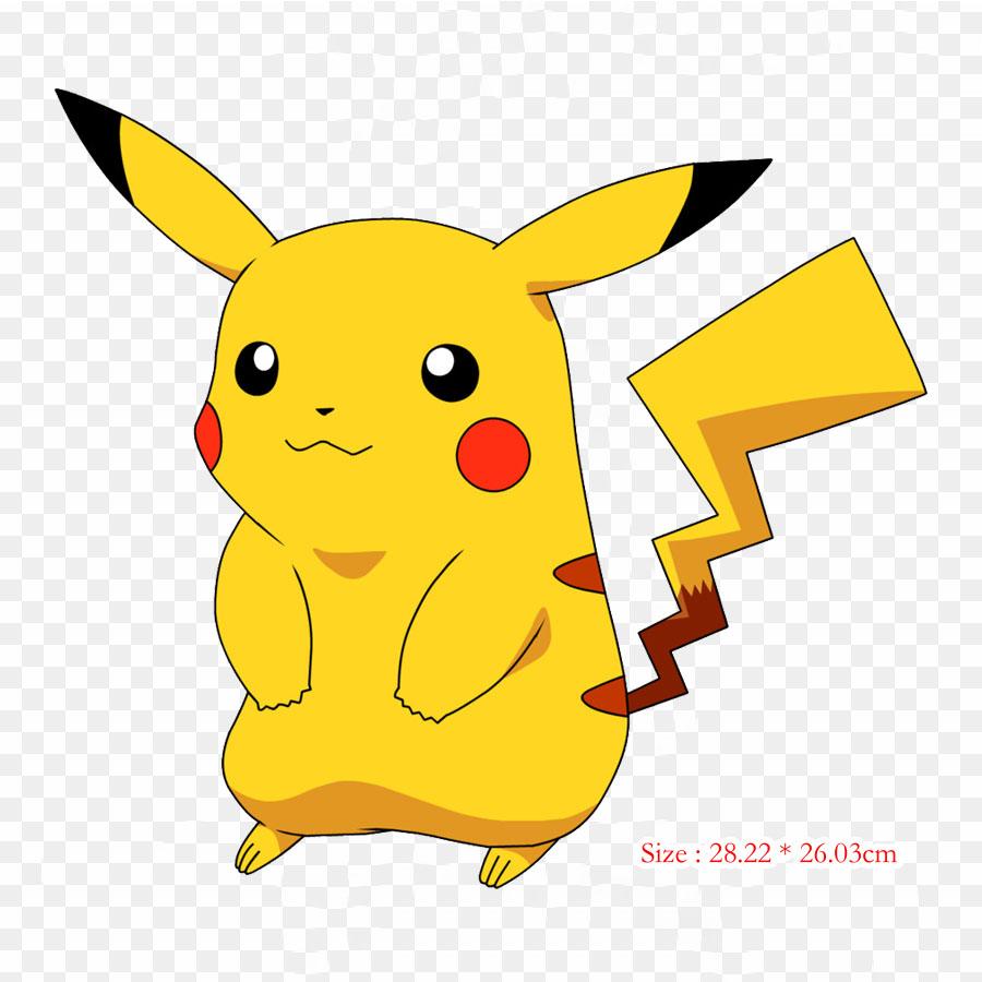 Покемон Пикачу Пикачу Покемон Торговая Карта Термонаклейки-патчи для детской одежды DIY Значок Моющиеся наклейки Аппликация на одежду Термопресс