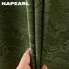 1 шт. NAPEARL 70-80% затемнение сплошной цвет универсальные наклеиваемые под давлением затемняющие шторы для спальни гостиной домашнего декора