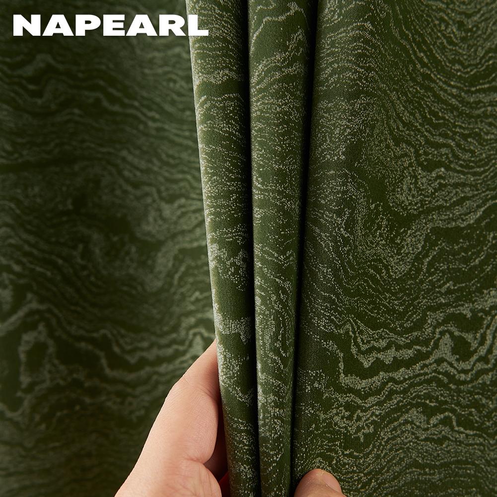 1 шт. NAPEARL 70-80% затемнение сплошной цвет универсальные наклеиваемые под давлением затемняющие шторы для спальни гостиной домашнего декора