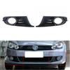 For VW Golf 6 MK6 2009 2010 2011 2012 2013 Golf 6 Cabriolet 2012-2016 Og Light Fog Lamp Vent Grille Cover Accessories
