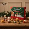 Holiday Countdown Gift Christmas Squeeze Advent Calendar 2026, 24 Days Dumpling Fidget Toys Calendar, Soft Sensory Stress Relief for Adults,