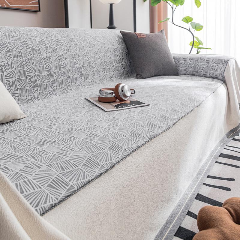 -Роскошное лоскутное полотенце из шенилла для дивана, чехол для кресла с защитой от царапин, декоративное покрывало на 3/4/5 мест на все сезоны