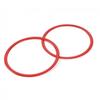 2pcs Red Interior Car Roof Speaker Ring Cover Trim for Jeep Wrangler TJ 97-2006