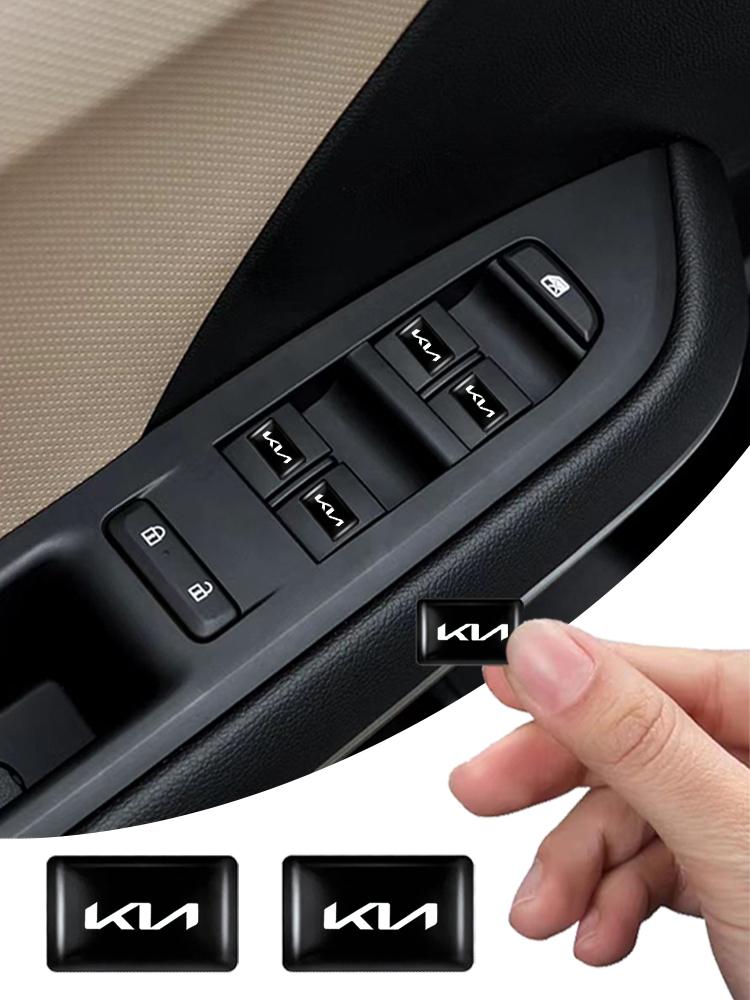 AANQ1 Car window button stickers car interior stickers car accessories For Kia KN Sportage Ceed Rio ProCeed Forte K7 K5 K8 K3 K9 Niro
