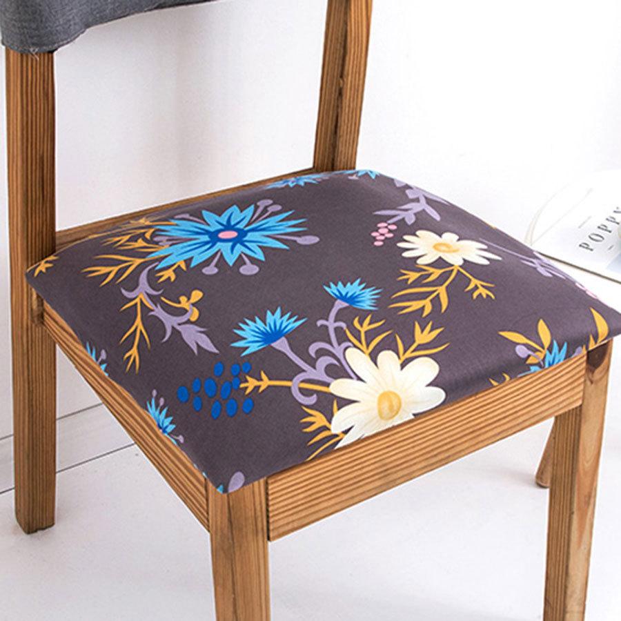 Gram Weight 160gsm Restaurant Stretch Chair Cover Removable Washable Dustproof Chair Surface Seat Protector