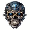 Skeleton Head Sticker Car Stickers Waterproof Auto Window Decals Motorcycle Laptop Decoration Pegatinas De Coche