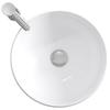 Bathroom Sink Chrome 38.5 x 38.5 x 16 cm Metal