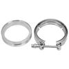4in Downpipe Clamp Flange V Band Kit Replacement for Turbo S200 S200?SXE S300 S300?SXE S200SX S300