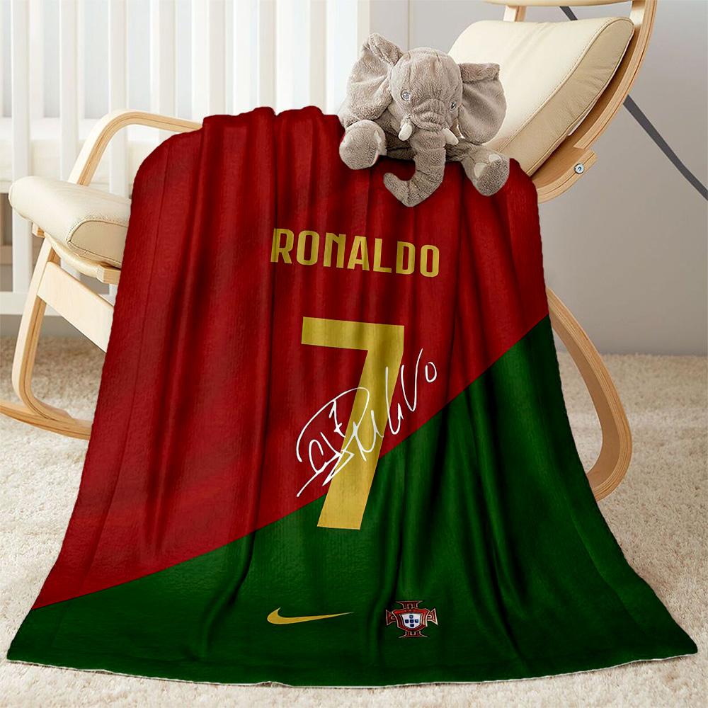 Cristiano Ronaldo Blanket Ultrasoft Great For Office Chair Office Seaside For All Seasons Warmthful Decor Best Holiday Gift For Friends Family