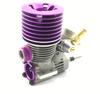 GO21 Class 18 Engine Model Exhaust Pipe Accessories Set 1/10 Scale Car Model RC Sports Car Rear Exhaust Metal Engine Model