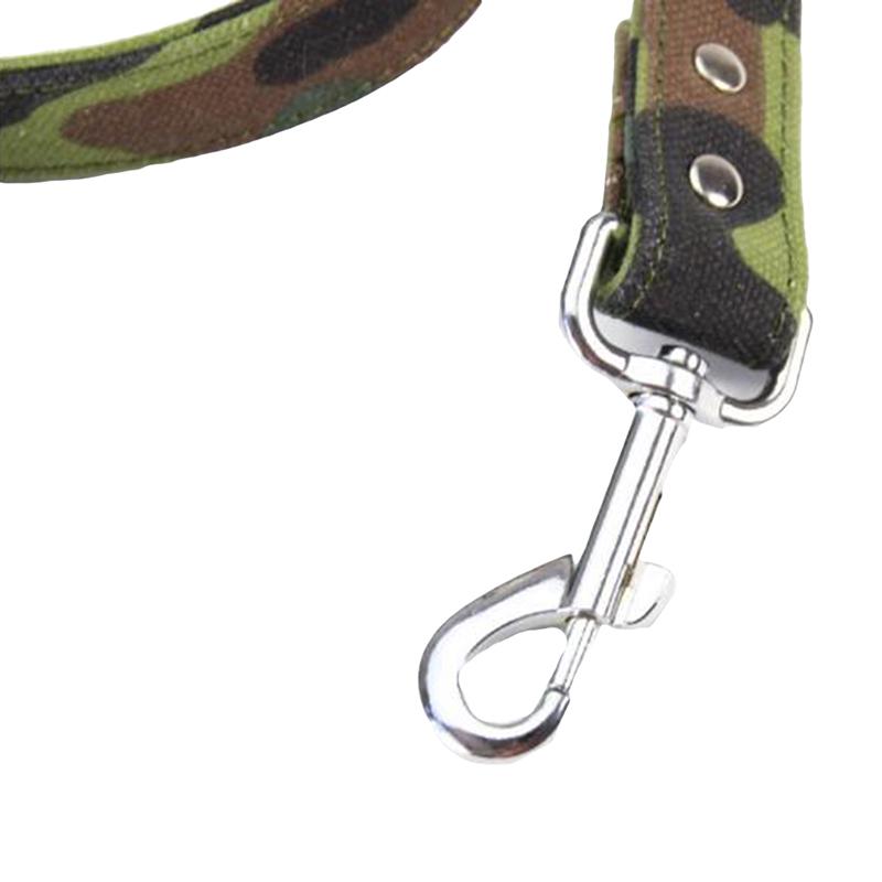 Hond Levert Camouflage Canvas Grote Hondenlijn Lead Training Wandelen Voor Kleine Medium Grote