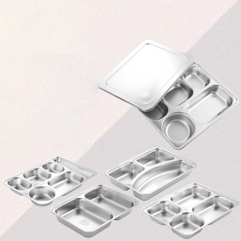 Chulu 201 Stainless Steel Rectangular Divided Plate
