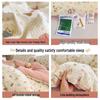 Thick Warm Winter Quilt - Soft, Skin-Friendly, Machine Washable, Ideal for Student Dormitory