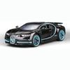 1:32 Scale Bugatti Chiron Diecast Car Model Toy, Zinc Alloy Pull Back Vehicle with Lights And Music for Kids Boyfriend Young People Gift Collection