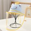 Baby hat spring autumn summer epidemic prevention protective face mask baby boys girls children anti droplet bucket hat tide