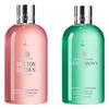 Molton Brown Rhubarb Rose & Wild Mint Lavender Shower Gel Duo