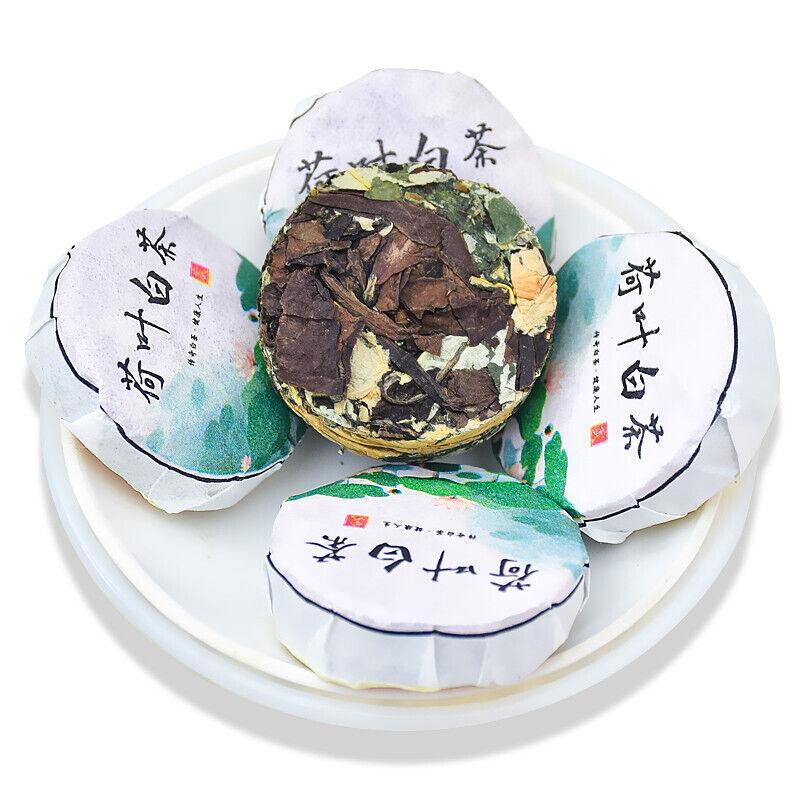 Фуцзянь, лист лотоса, старый белый чай, белый чай Гунмэй, Ченпи, мини-пирожное с белым чаем