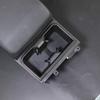 Carbon Fiber Front Water Cup Holder Panel Cover Trim For Toyota Tacoma 2024+