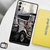 Cool Heavy Truck Car Phone Case For Samsung Galaxy S24 Ultra S20 S21 S22 S23 Plus S9 S10 S24 FE S25 Ultra Cover