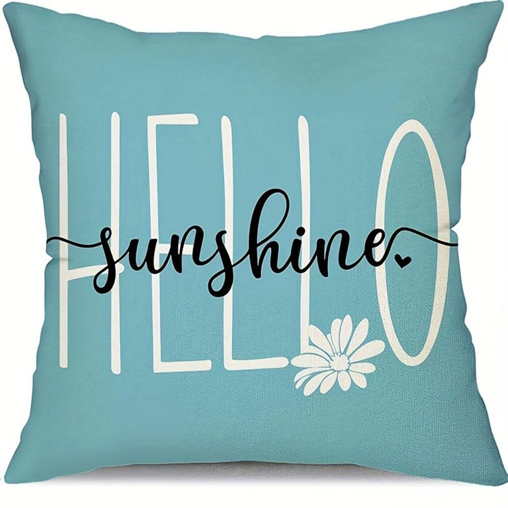 Black And White Polka - Dot And Cross Pillowcasebedroom Living Room Sofa Home Decor Polyester Cushion Cover With Zipper