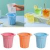 2PCS Ice Cup Maker Ice Cup Mold Freeze Drink Cup Silicone Mould Tray Kitchen Refrigerator Ice Cup Mold