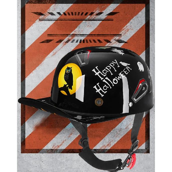 2023 Motorcycle Venom Helmet Retro Baseball Cap Motorcycle Baseball Cap Accessories Vitange Duck Helmet Dot Casco Moto Motorbike