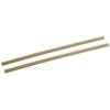 Box of 250 Brown Paper Straws 21 Cm Nature Ref. 54835