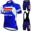 Men's Cycling Outfit Set  Quick Step Clothing 2026 Bicycles Clothes Summer Bike Jersey Cycle Jacket Man Spring Shorts Bib