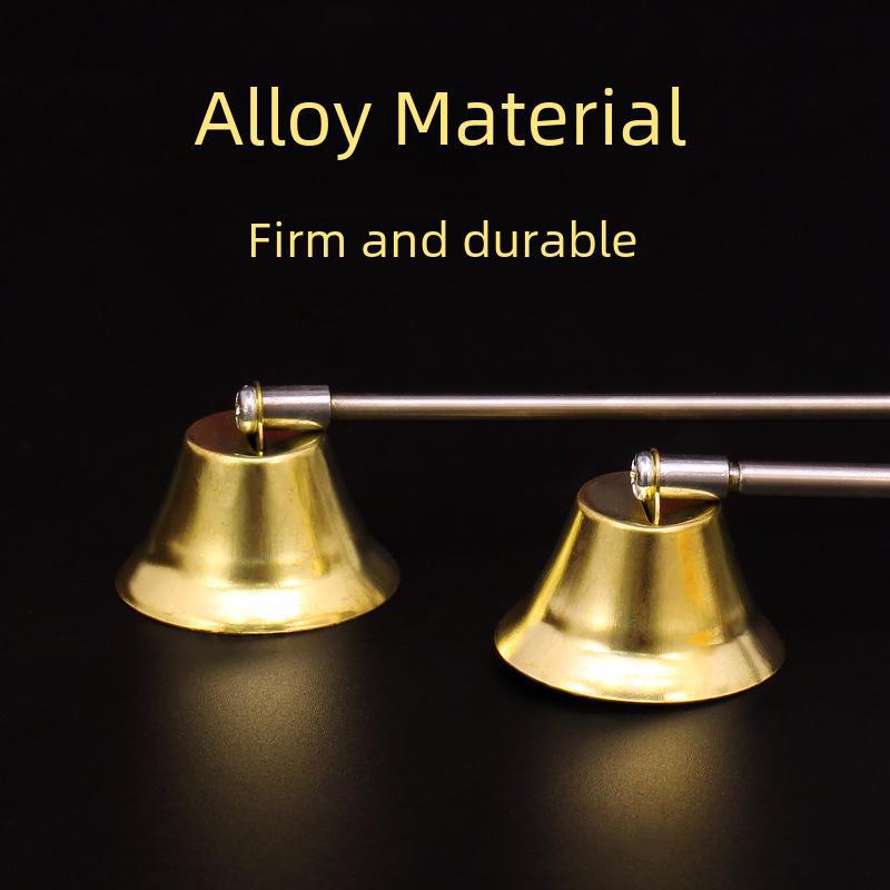 Telescopic Alloy Fire Extinguisher Candle Igniter - Fiber Wick for Buddhist Butter Lamps