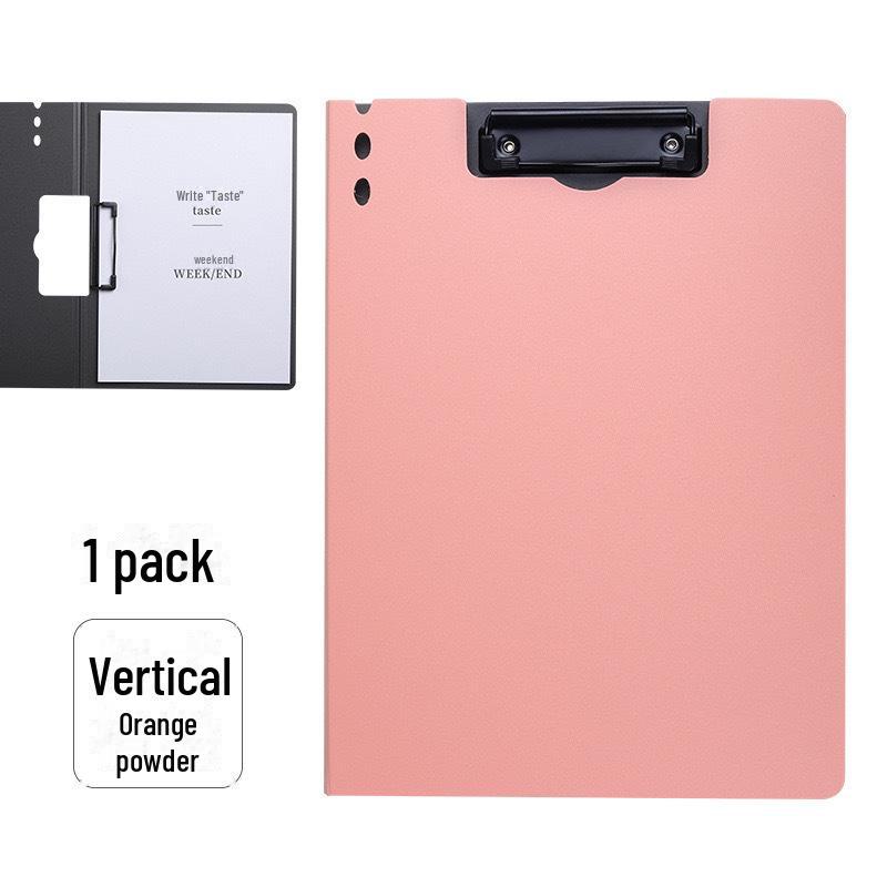 Multifunctional A4 Folder: Student Exam Paper Storage & Sorting Board - Office Supplies, Black Data Folder Pad