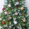 1set Christmas Home Decoration Supplies Ball Tree Decorated Diameter Christmas Ball Decorated Gift Pendant Tools