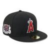 Кепка New Era 59FIFTY с боковым патчем MLB LAA черная размер 7 5950 MVP SO LOSANG NER36C8808, 5/8, BLK, 14388846,