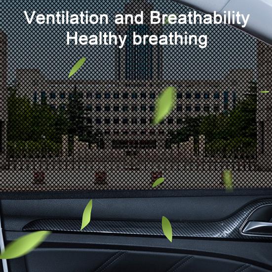 Автомобильный солнцезащитный экран Защита от УФ-лучей и конфиденциальности Эластичные экраны на окна автомобиля Солнцезащитный козырек для автомобильного кемпинга Жаростойкий барьер против старения