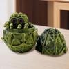 Halloween 3D Printed Spider Egg Figurine Movable Joints Spider Figure Fidget Toy Spider Egg with Articulated Spider Inside Decoration Ornament