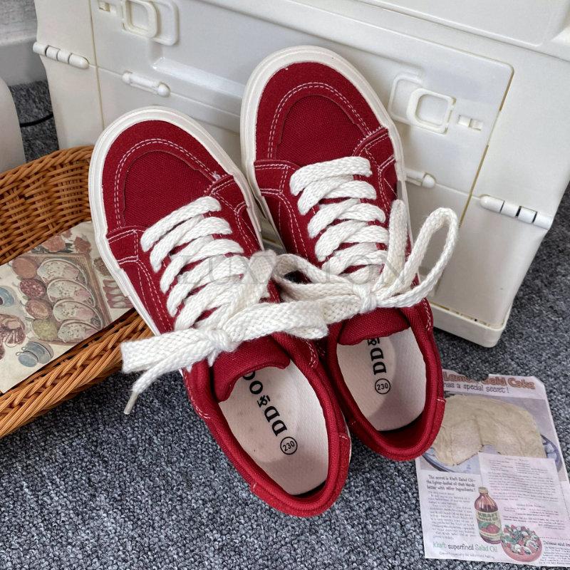 Кроссовки женские на толстой подошве из замши на платформе, женские спортивные кроссовки, женские вулканизированные туфли, повседневные кроссовки на плоской подошве со шнуровкой