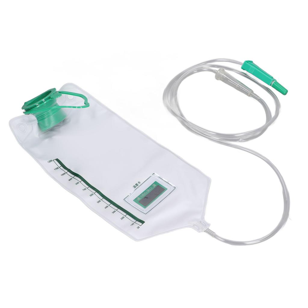 Комплект клизм для клизм многоразового использования большой емкости для очищения кишечника 1200 мл с 10 трубками