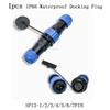 Резьбовые фитинги SP13 Водонепроницаемый соединитель IP68 для кабельных соединений