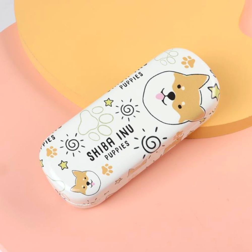 Hard Shell Glasses Box PU Leather Sunglasses Holder Portable Glasses Storage Case  Men