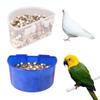 Hanging Parrot Food Water Bowl Splash-proof Bird Hanging Feeding Cup  For Cage