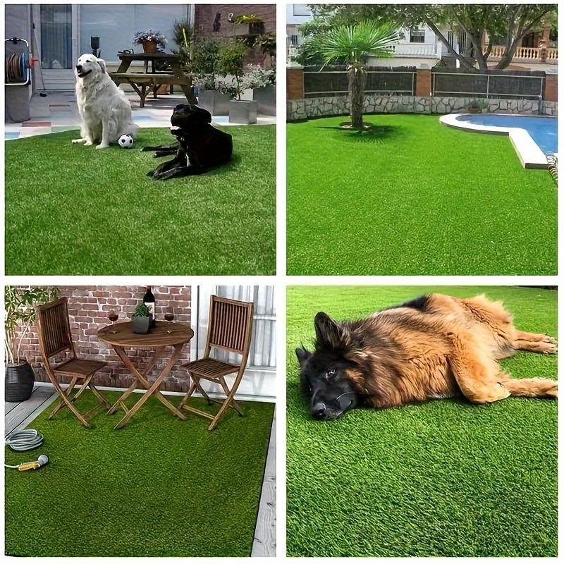 Рулон искусственной травы - Пластиковый газон с реалистичными травинками, для внутреннего/наружного использования - Преобразите свой двор в пышный сад, Искусственная трава уличная