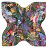 130cm Silk Scarf Animal Print Flowers Square Scarf Fashion Design Women Shawl Bandana Kerchief Scarves Hijab