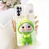 For Oppo Reno6 4G Case Fashion Cartoon Print Soft Silicone Cover For Oppo Reno6 4G CPH2235 Phone Cases Bumper