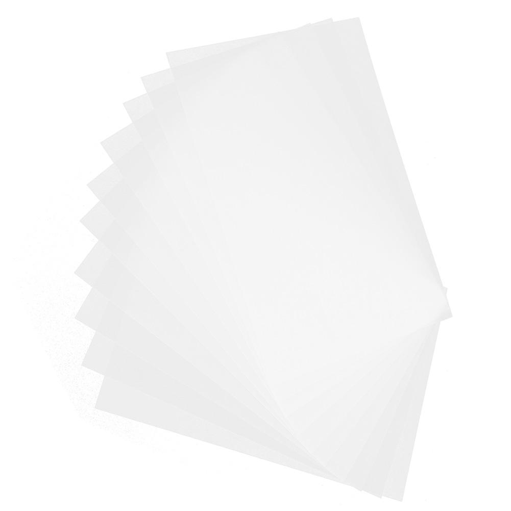 20 шт. термоусадочных листов, прозрачные, цветные, расписанные вручную, аксессуары ручной работы, толщина 0,3 мм